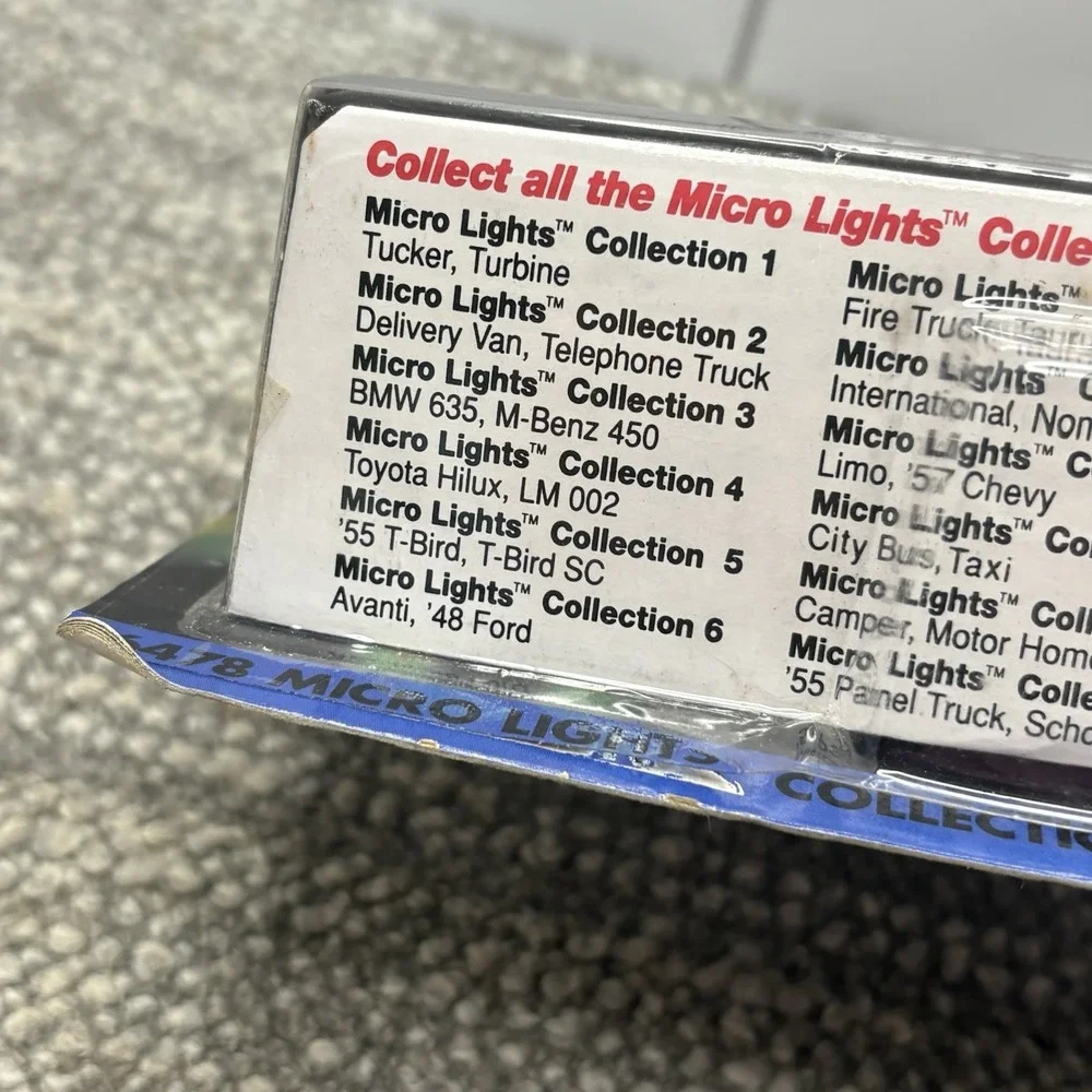 Micro Machines Micro Lights Collection #1 Chrysler Turbine VINTAGE Sealed